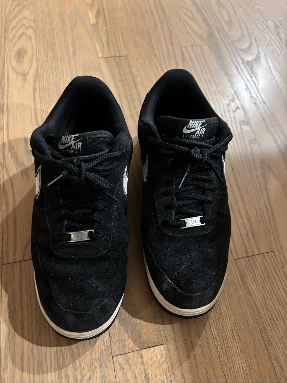 Nike Air Force 1 ’07 LV8 Black Suede Sneakers Men’s Size 10 – HJ4465-001